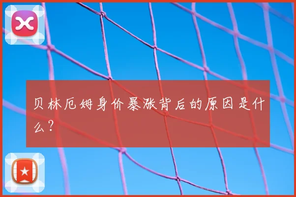 贝林厄姆身价暴涨背后的原因是什么？